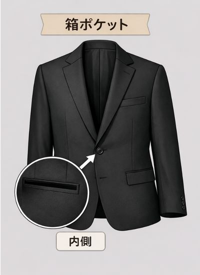 箱ポケット